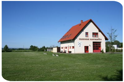 Feuerwehrhaus der Gemeinde Martinsrieth